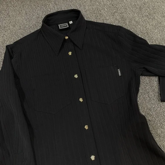 Versace Medusa Dress/Button-Up Shirt - Picture 7 of 10